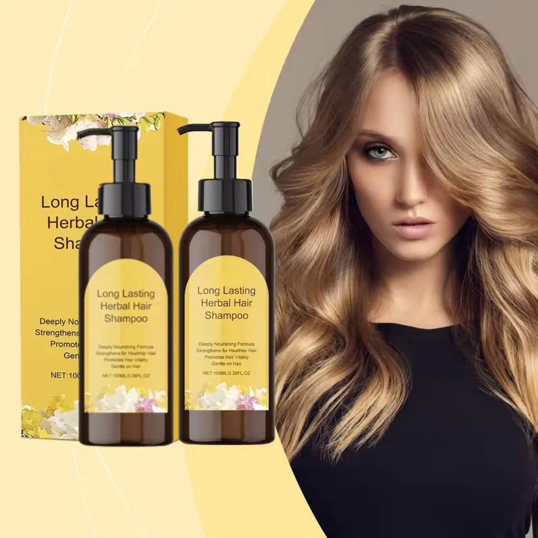 Japanese Long Lasting Natural Hair Dye Shampoo ((Buy 1 Get 1 Free))