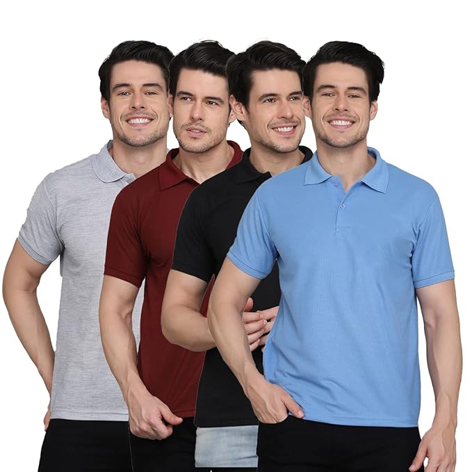 pack of 4 Polo neck