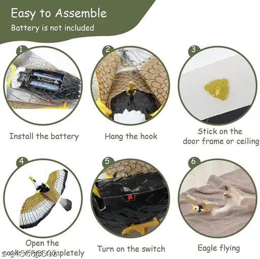 Eco-Friendly Plastic Eagle Toy | Outdoor Play Fun for Kids