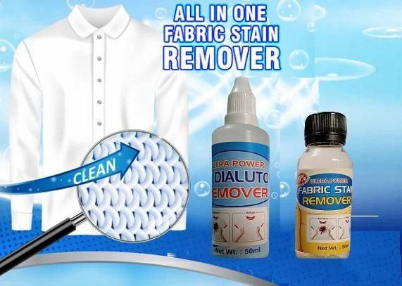 Fabric Stain Remover 100 ml (Pack of 2 Bottle, 50 ml Each)