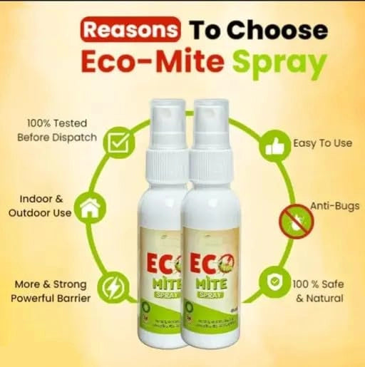Natural Eco Mite Spray Pack of 2